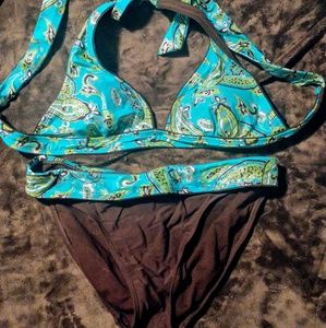 Paisley print bikini